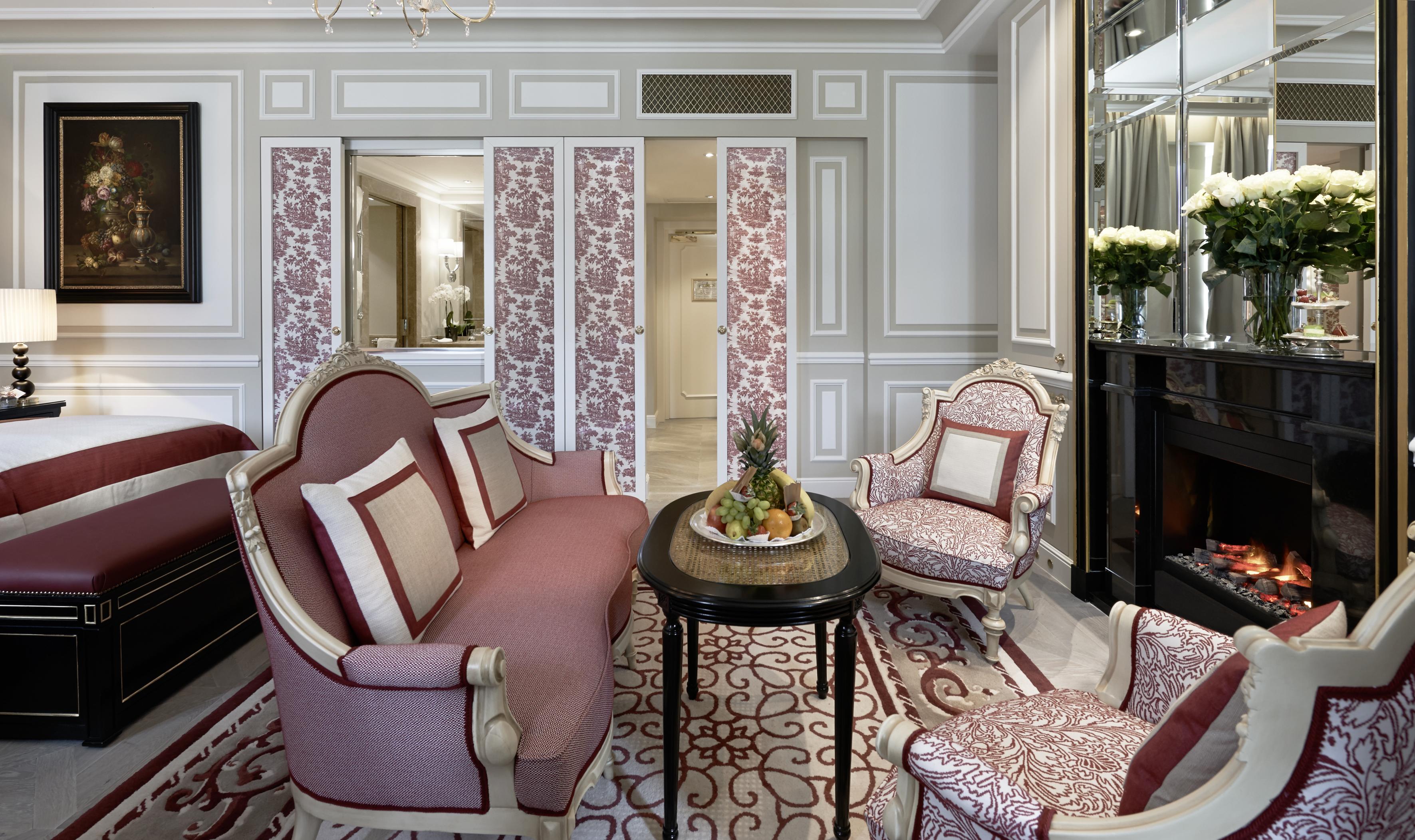 Hotel Sacher Salzburg Ngoại thất bức ảnh A suite at the hotel