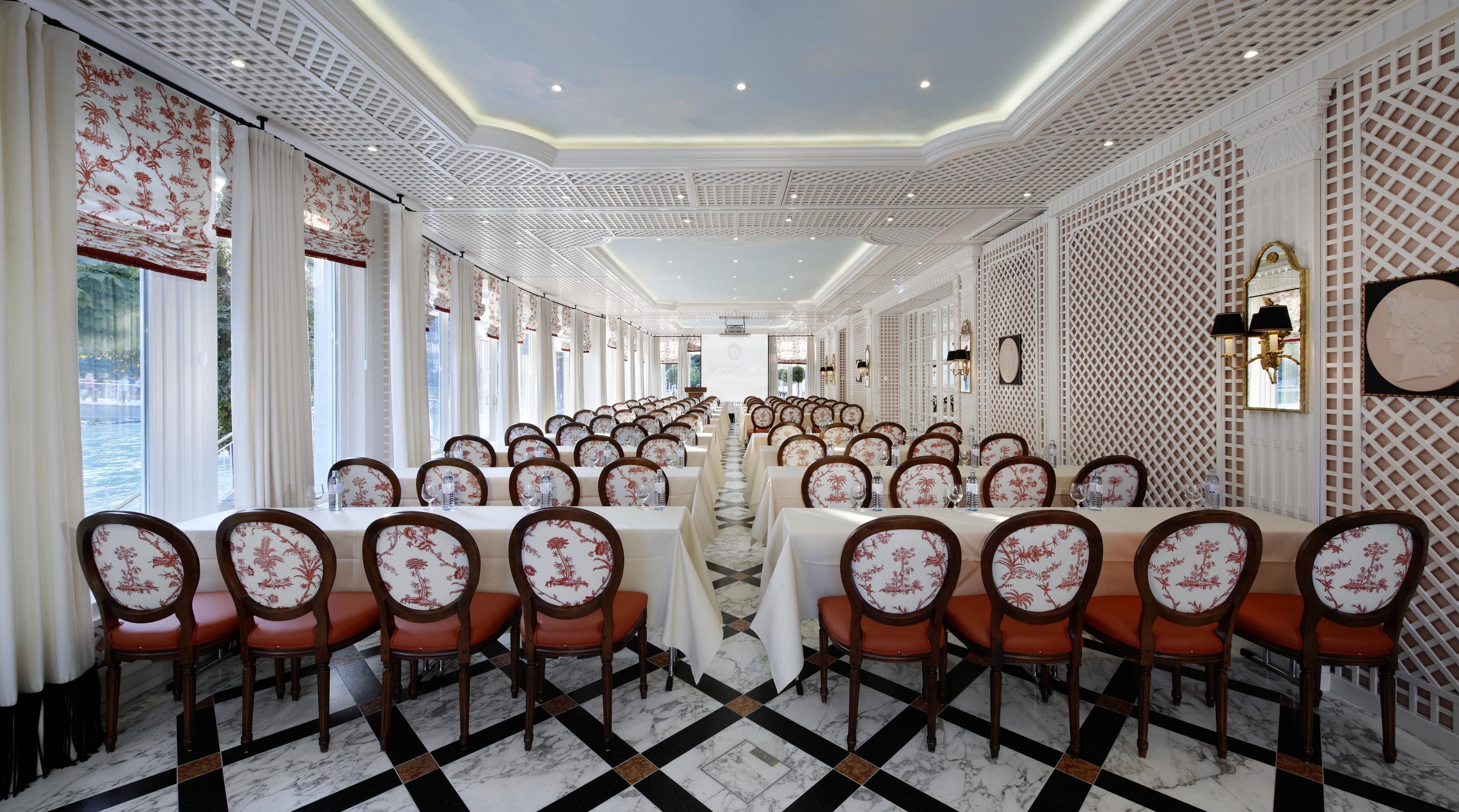 Hotel Sacher Salzburg Tiện nghi bức ảnh The interior of the restaurant
