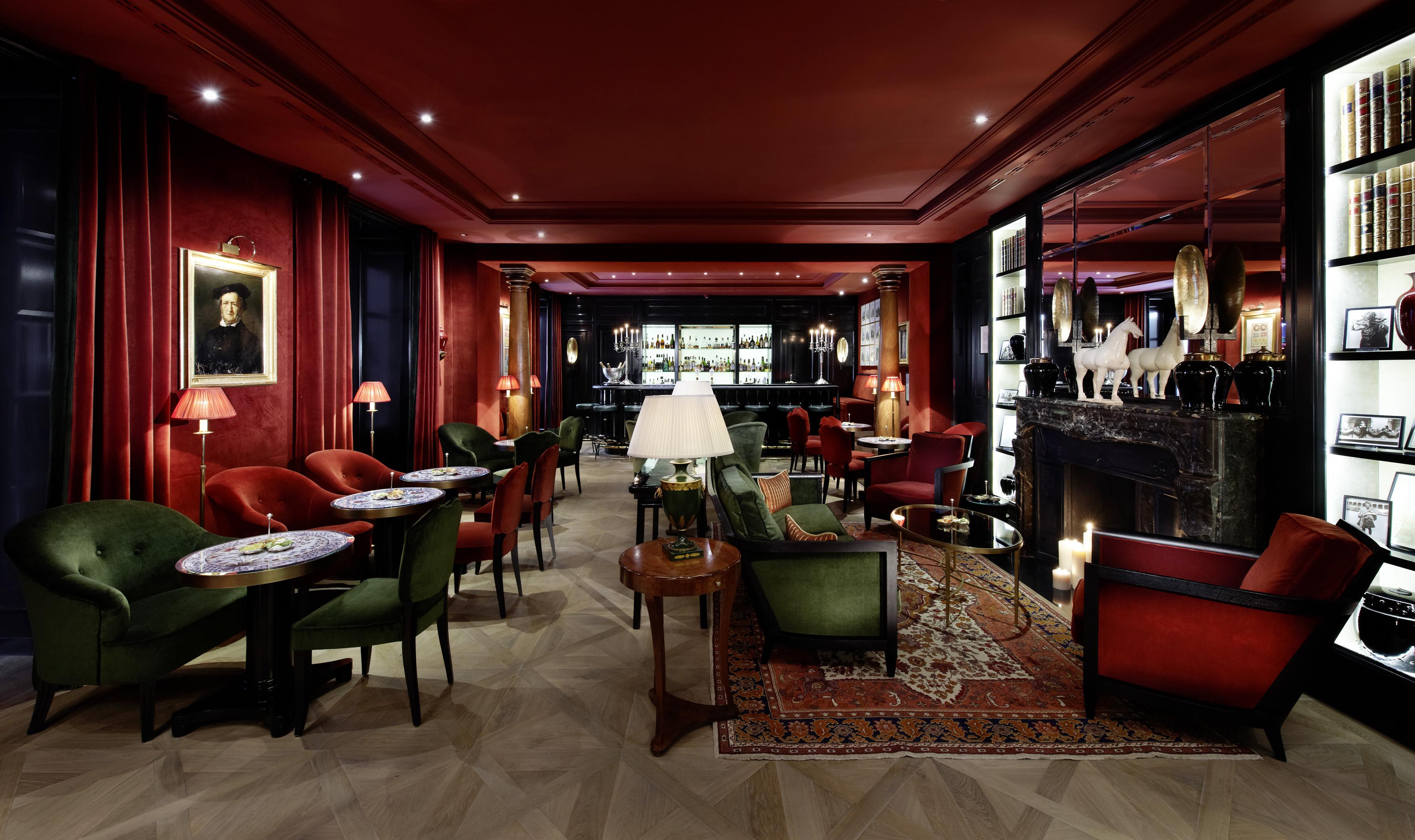 Hotel Sacher Salzburg Nhà hàng bức ảnh The bar at the Mandarin Oriental, Paris