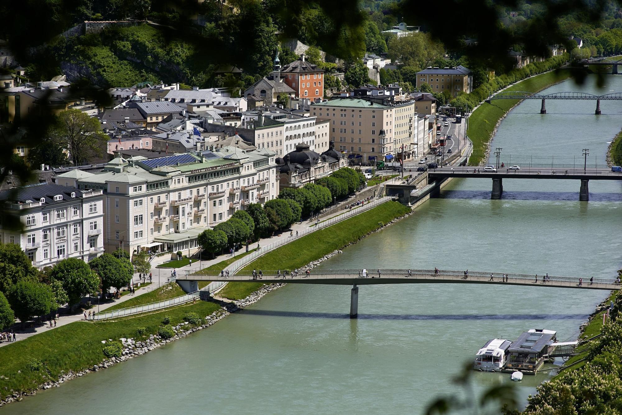 Hotel Sacher Salzburg Ngoại thất bức ảnh The Salzach in Salzburg