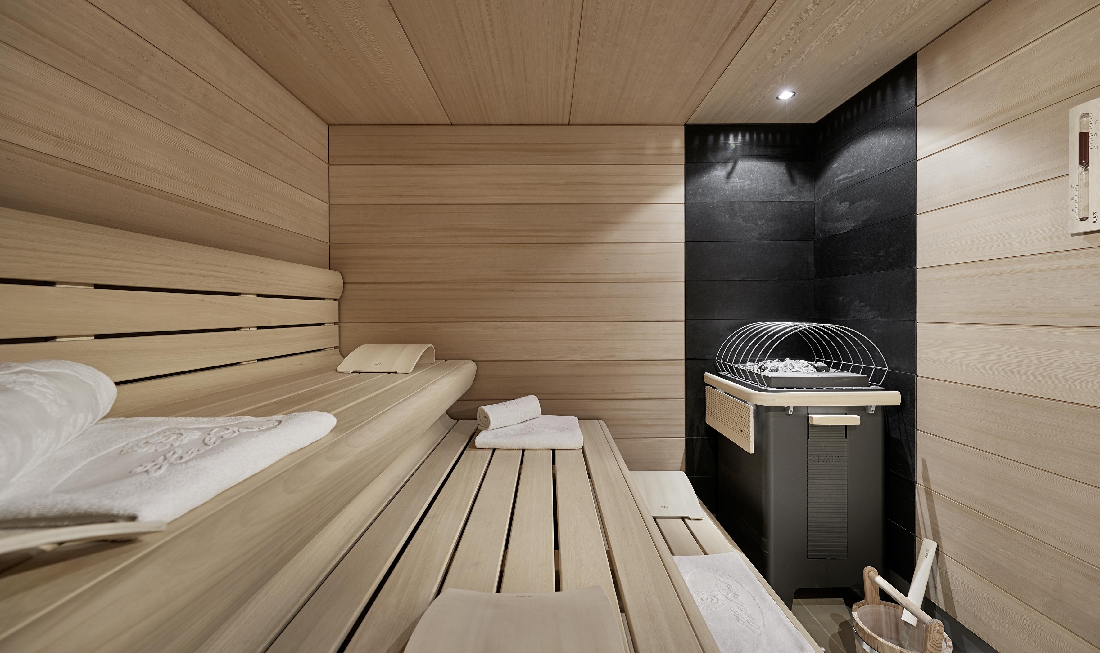 Hotel Sacher Salzburg Ngoại thất bức ảnh A modern Finnish sauna