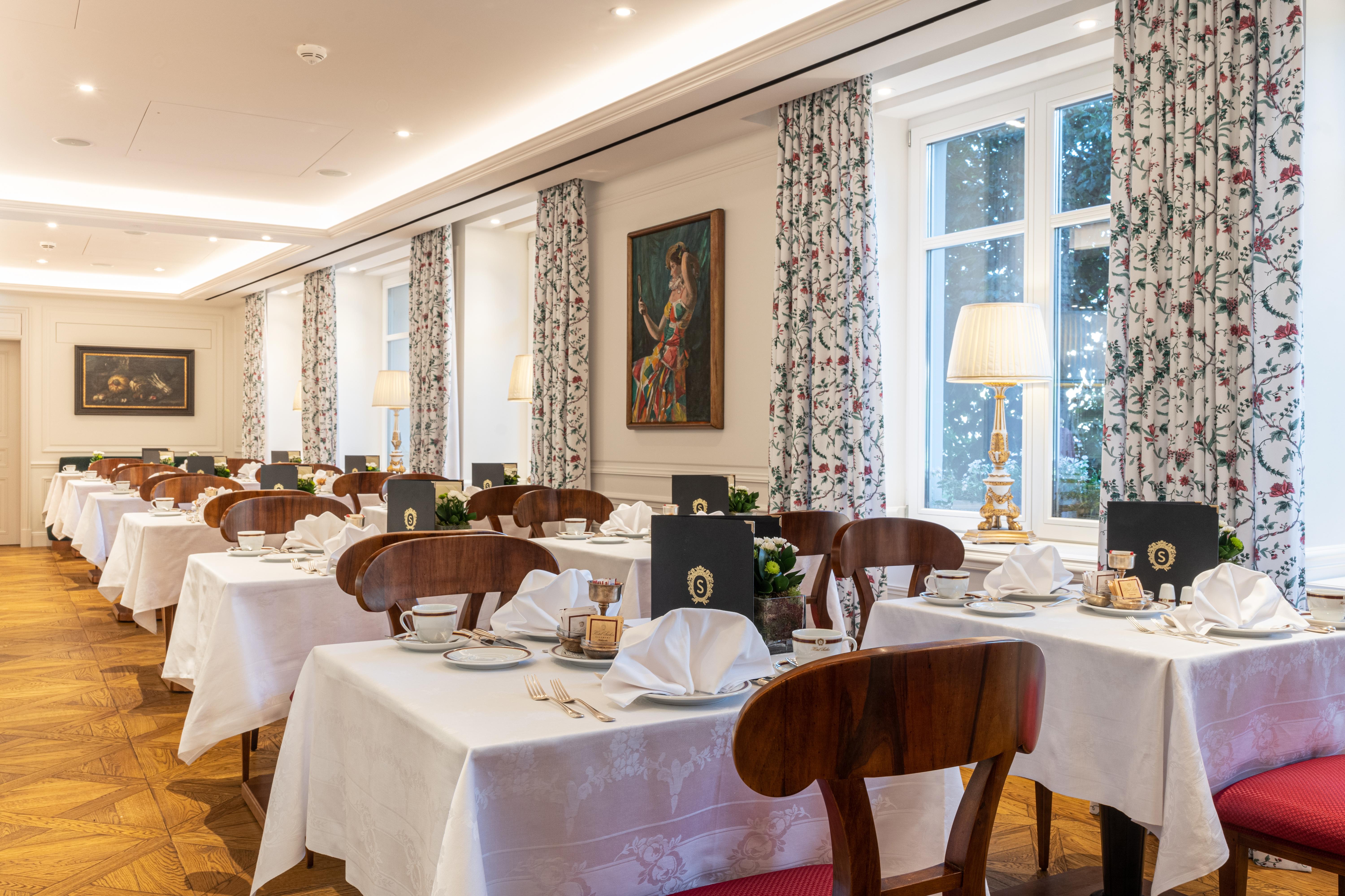 Hotel Sacher Salzburg Ngoại thất bức ảnh The dining room